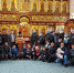 Члены Истринского отделения Всероссийского мотоклуба "Ночные Волки" в Храме Георгия Победоносца - Город Истра