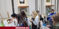 Художественный мастер-класс к 8 Марта провели в Истре - Regions.Ru