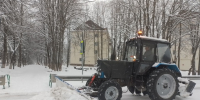 Коммунальщики Восхода расчистили улицы после ночного снегопада - Regions.Ru