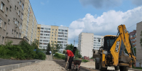 В Истре начали укладывать новый асфальт на улице Ленина - Regions.Ru