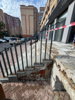 Лестница после косметического требует основательного ремонта
