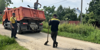 Размытую дождем дорогу в СНТ «Новатор» восстановили - Regions.Ru