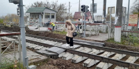 Пешеходам на станции в Истре стоит быть внимательнее на время проведения ремонтных работ - Истра.РФ