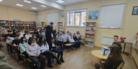 Встреча семиклассников школы им. А.П. Чехова и школы им. М.Ю. Лермонтова с Фаиной Савенковой - Газета Истра сегодня