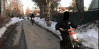 С началом весны подростки устраивают шумные заезды на мотоциклах на дорогах округа - Истра.РФ