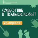 Главный общеобластной субботник состоится 25 апреля во всех муниципалитетах Подмосковья