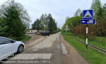 В Новораково появился шлагбаум, ограничивающий высоту проезжающих машин